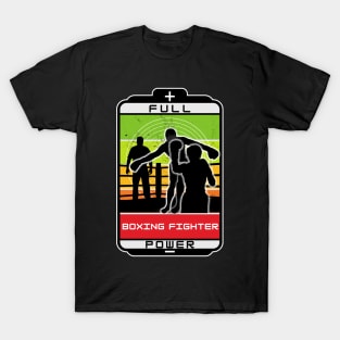 Boxing fighter full power T-Shirt